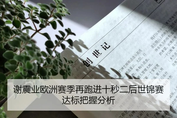 谢震业欧洲赛季再跑进十秒二后世锦赛达标把握分析 | HTH Sports